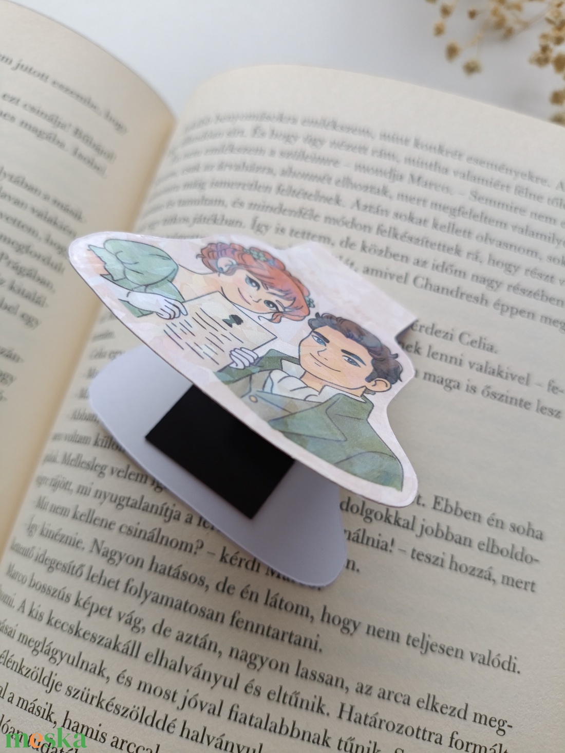 Bridgerton mágneses könyvjelző - Colin Penelope - könyv & zene - könyvjelző - Meska.hu