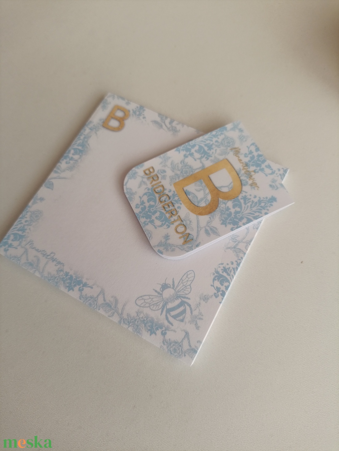 Bridgerton jegyzettömb és mágneses könyvjelző szett - otthon & életmód - papír, írószer - jegyzetfüzet & napló - Meska.hu