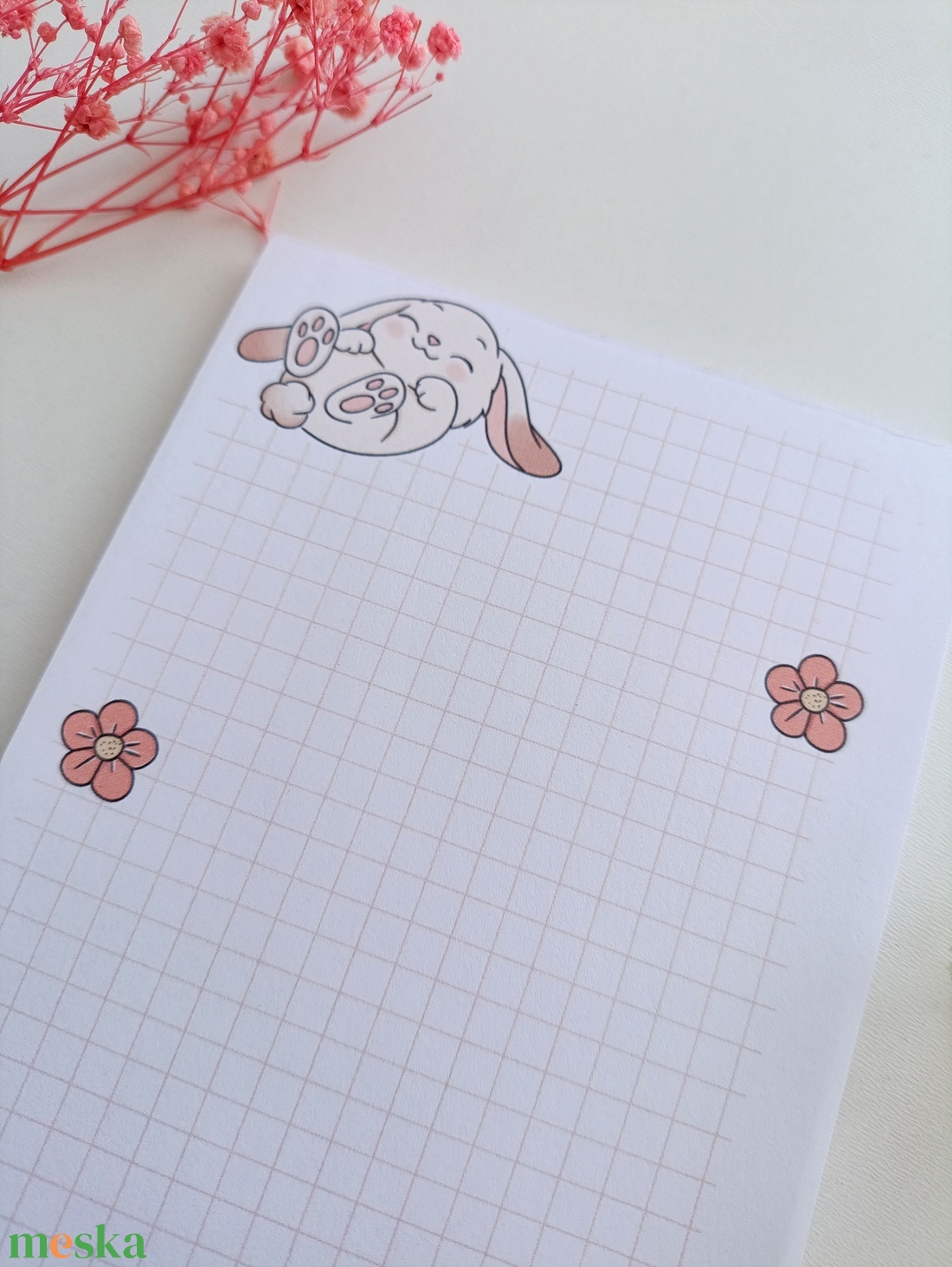 A6-os  jegyzettömb - húsvéti nyuszi - otthon & életmód - papír, írószer - jegyzetfüzet & napló - Meska.hu