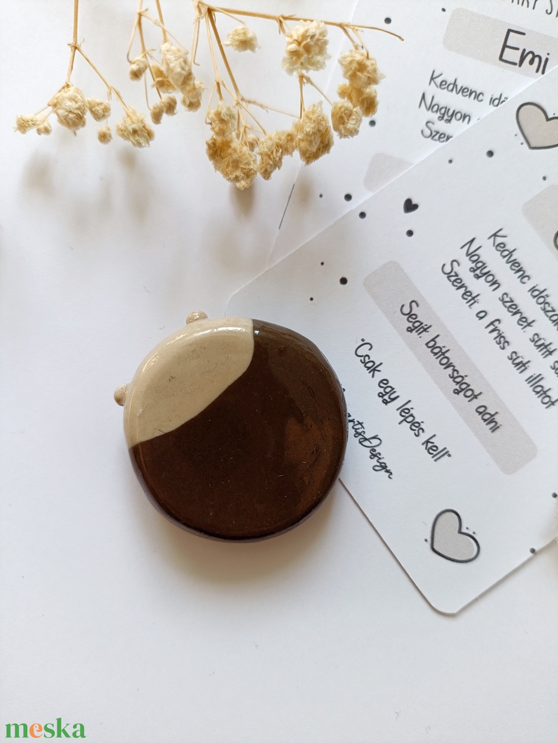 Worry stone cuki állatos nyugikő  - otthon & életmód - dekoráció - dekoratív figurák és szobrok - Meska.hu