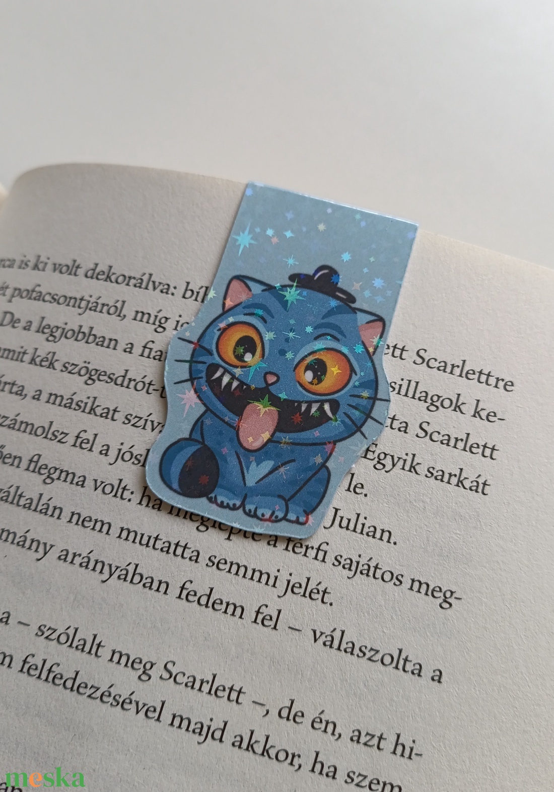 Mágneses könyvjelző - kpop demon hunters tigris Derpy - könyv & zene - könyvjelző - Meska.hu