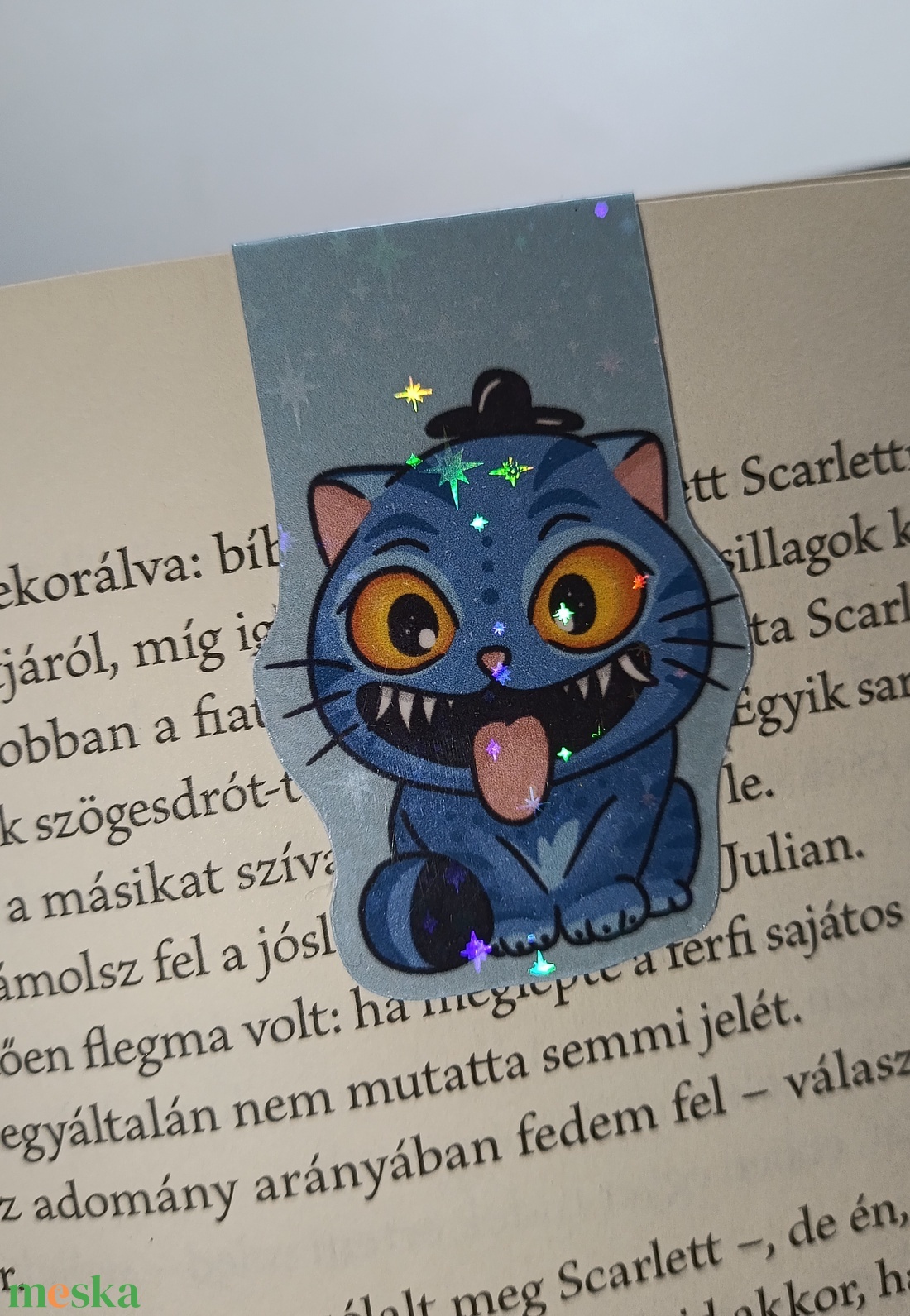 Mágneses könyvjelző - kpop demon hunters tigris Derpy - könyv & zene - könyvjelző - Meska.hu