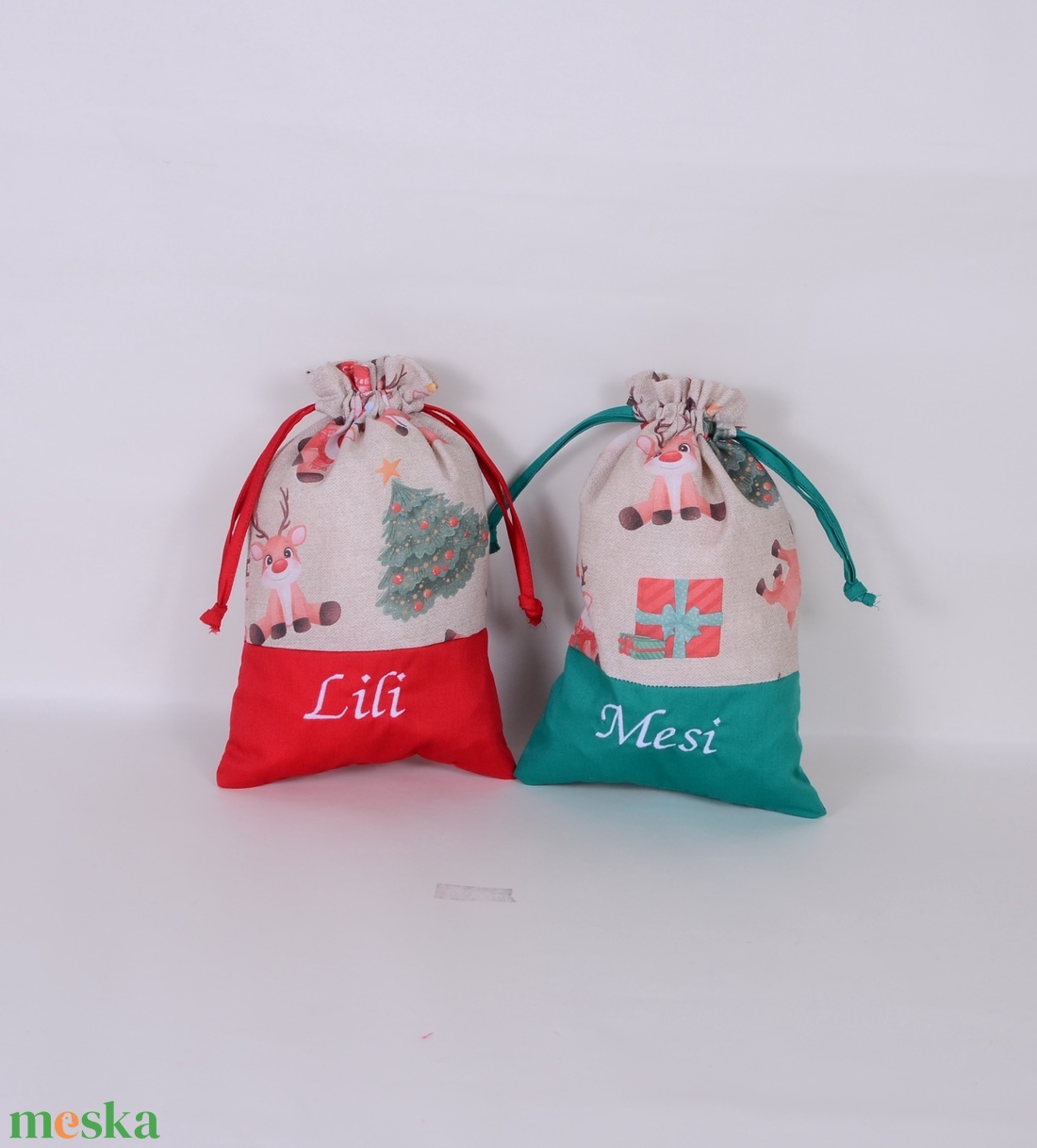 Mikulás zsák - karácsony - mikulás - mikulás zsák - Meska.hu