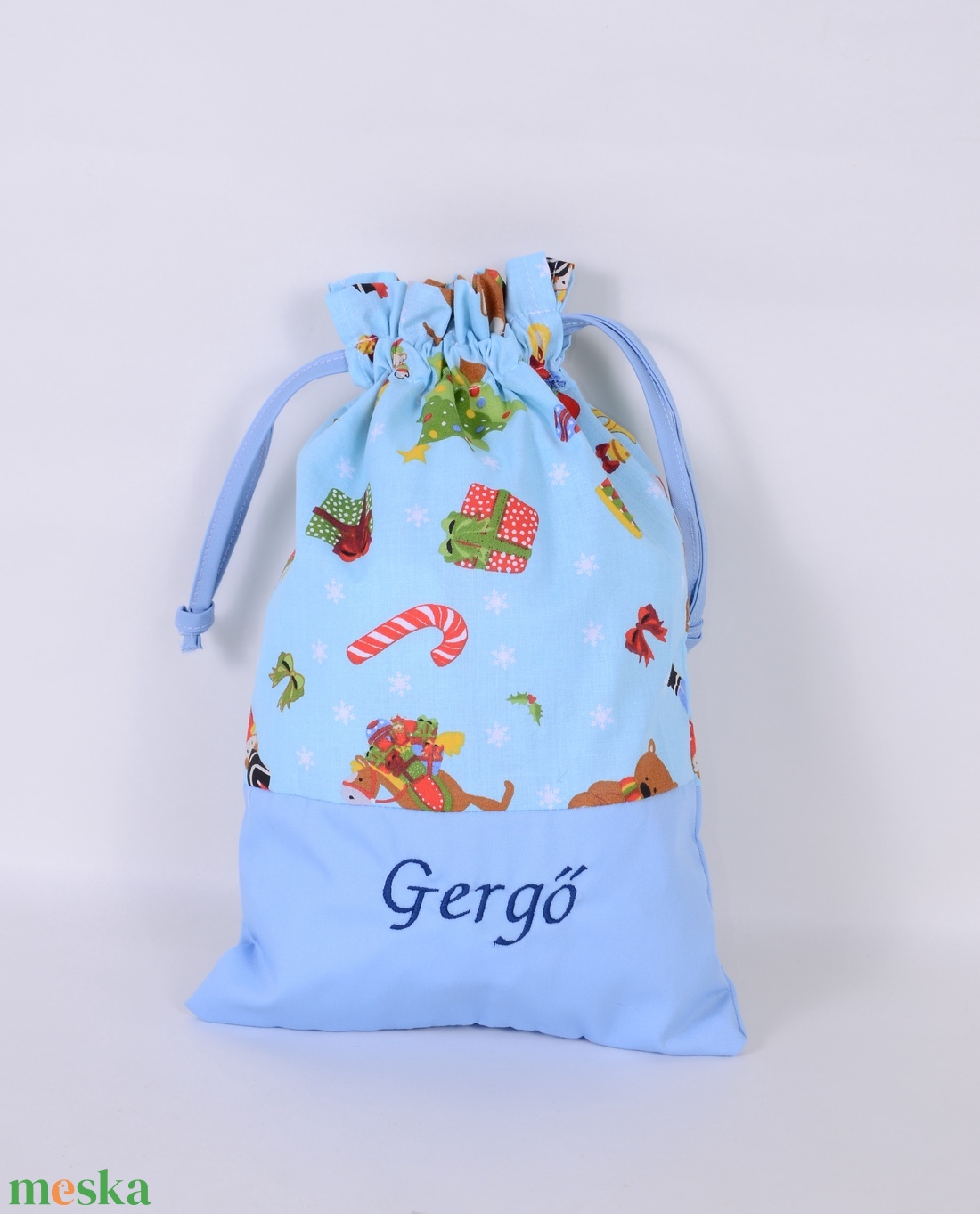 Mikulás zsák - karácsony - mikulás - mikulás zsák - Meska.hu