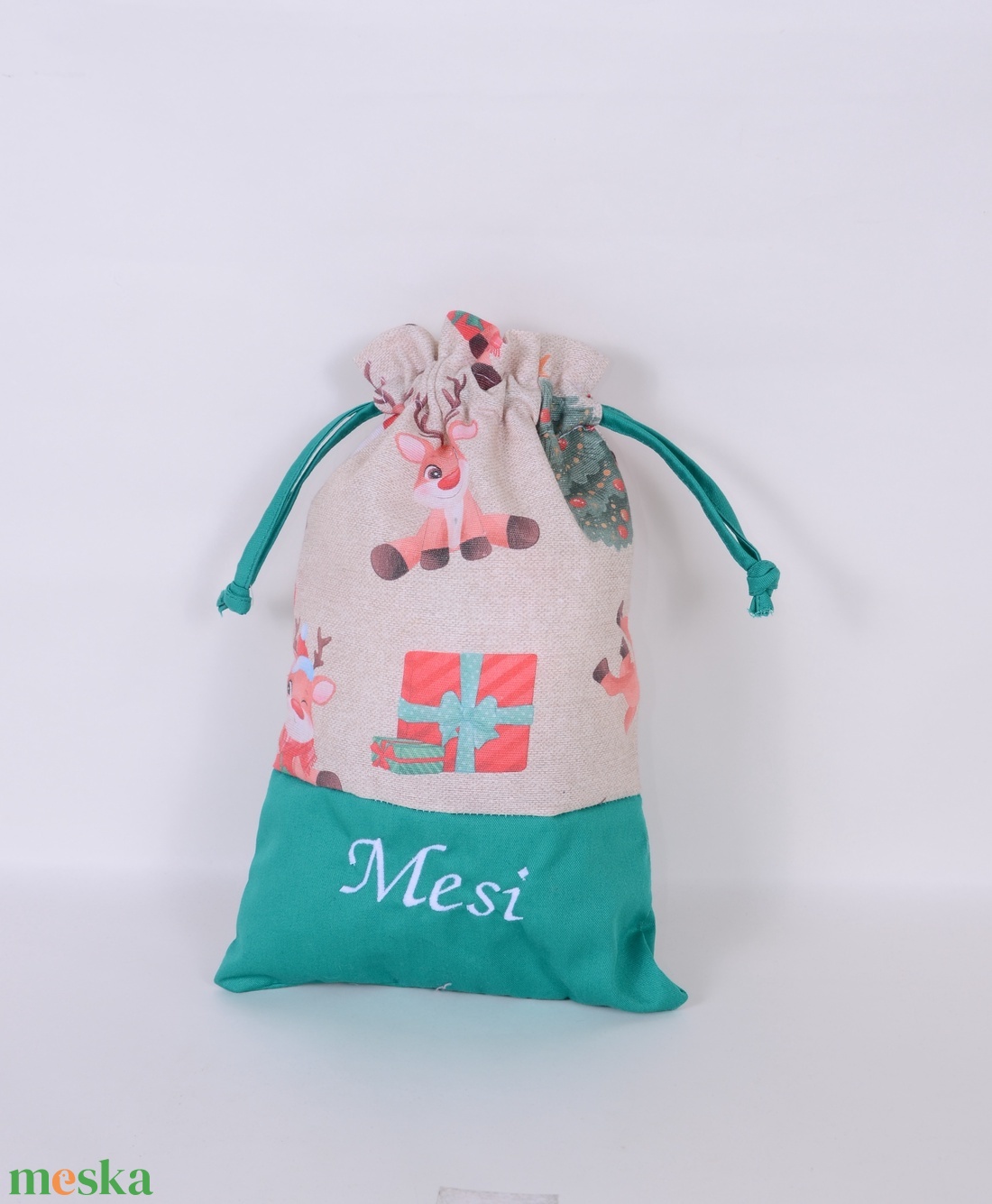 Mikulás zsák - karácsony - mikulás - mikulás zsák - Meska.hu