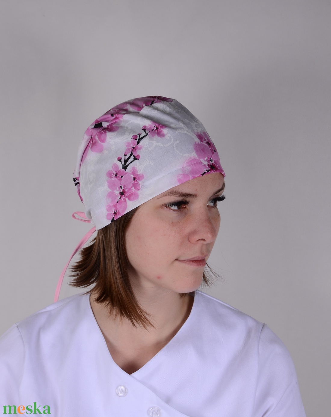 Műtős sapka - sakura minta - ruha & divat - munkaruha - Meska.hu Műtős sapka - sakura minta - ruha & divat - munkaruha - Meska.hu