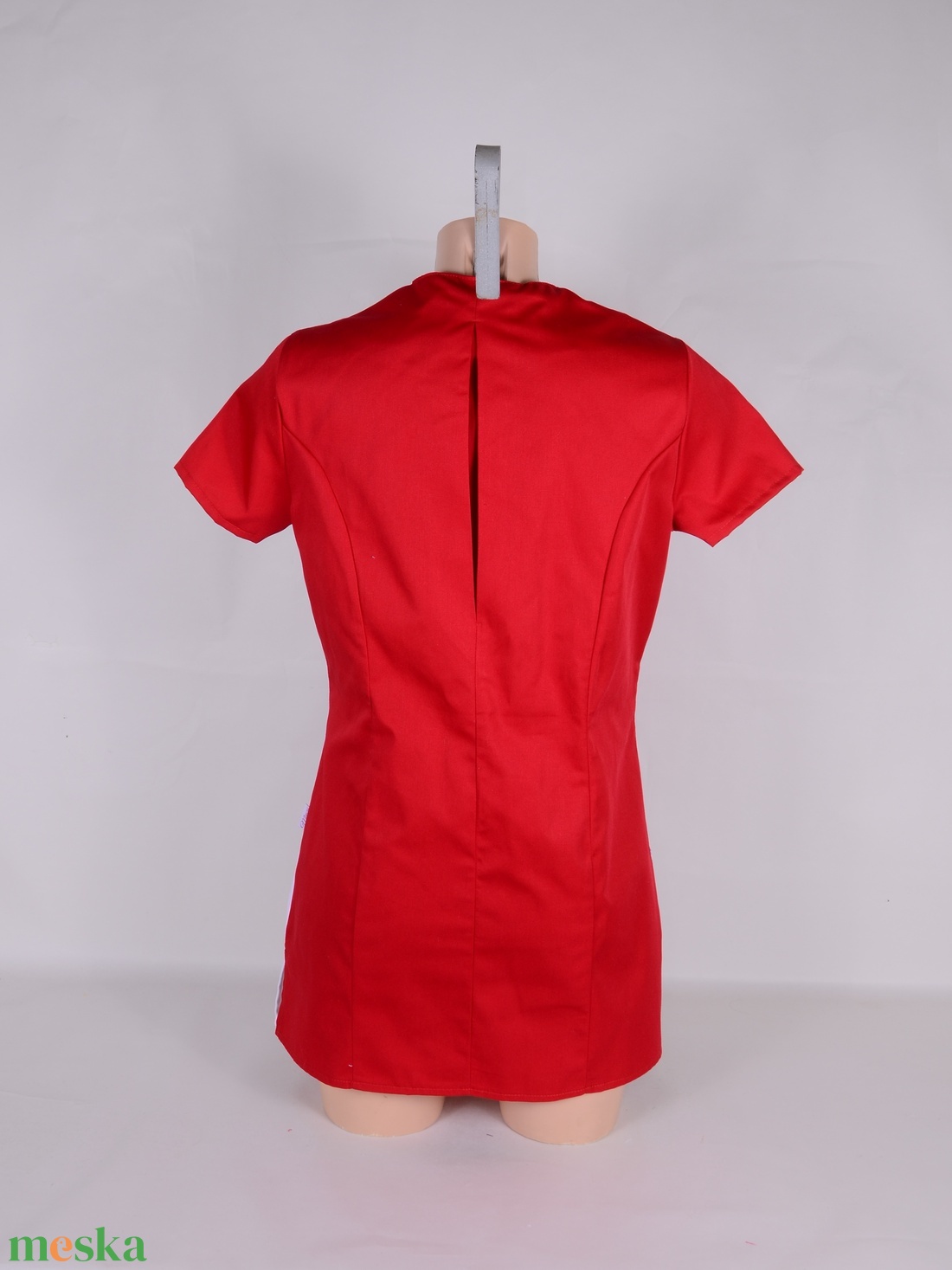 Elizabeth Tunika matyó mintás átlapolt gombos - Késztermék - ruha & divat - munkaruha - Meska.hu