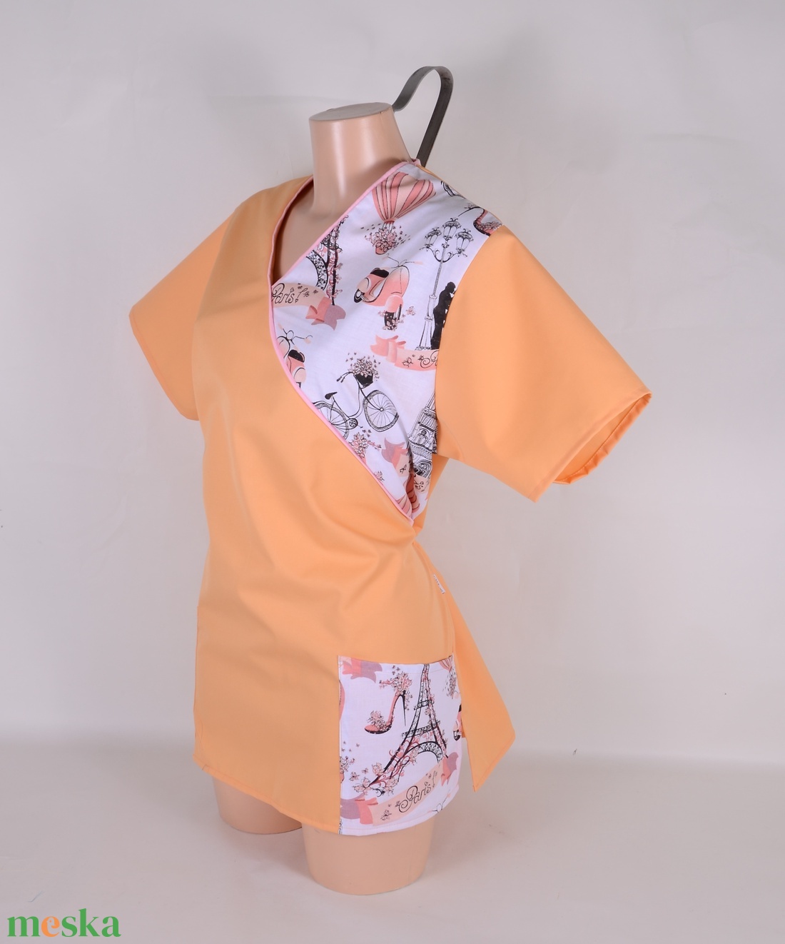 Párizs mintás tunika egészségügyi/óvónői/szépségipari munkaruha - ruha & divat - munkaruha - Meska.hu Párizs mintás tunika egészségügyi/óvónői/szépségipari munkaruha - ruha & divat - munkaruha - Meska.hu