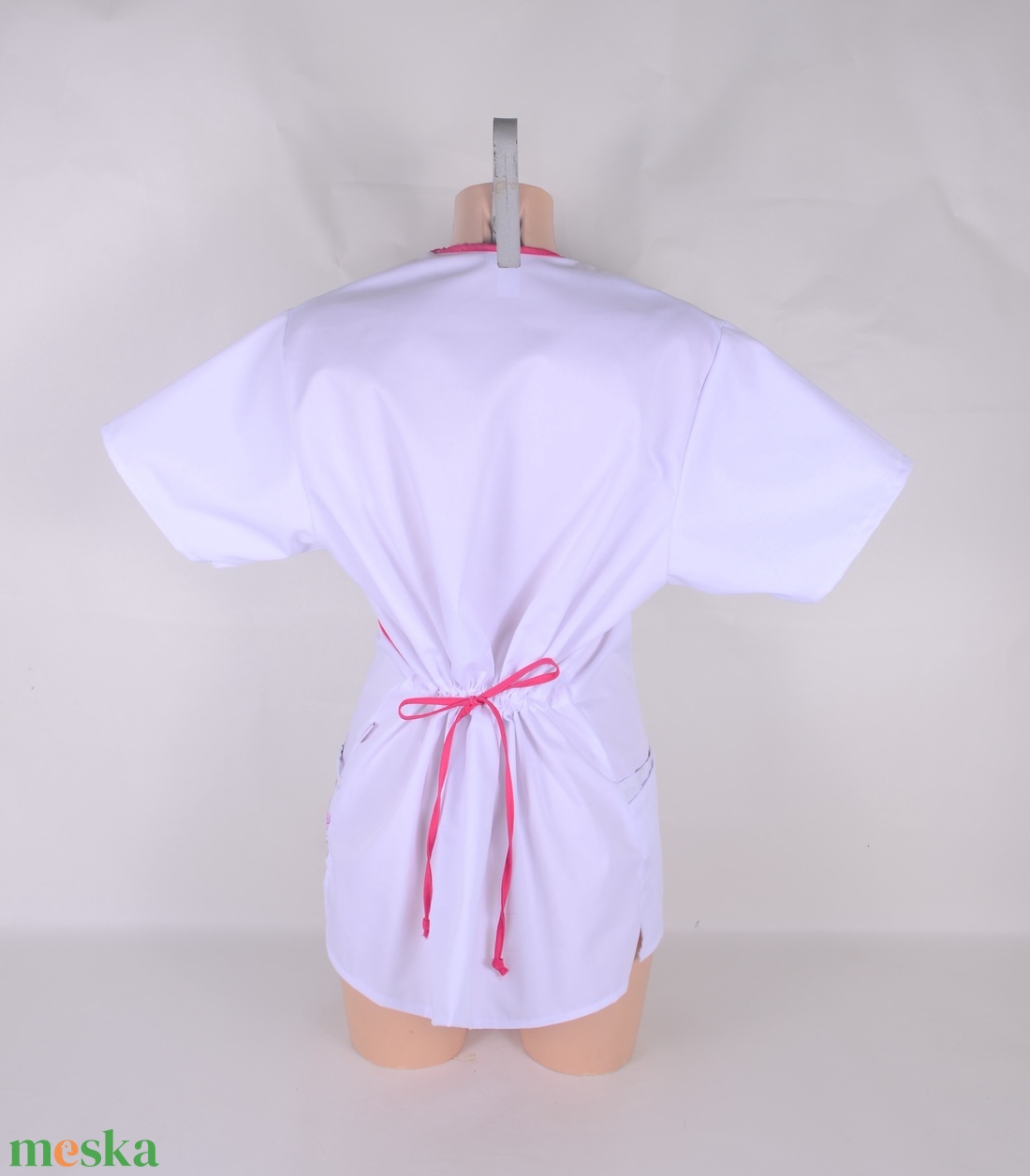 L méret Balerina mintás tunika egészségügyi/óvónői/szépségipari munkaruha - ruha & divat - munkaruha - Meska.hu