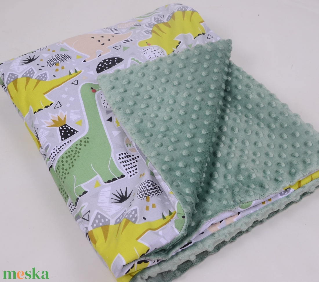 Dínó Ágynemű babának vagy oviba - játék & sport - ovis felszerelés - ovis ágynemű - Meska.hu