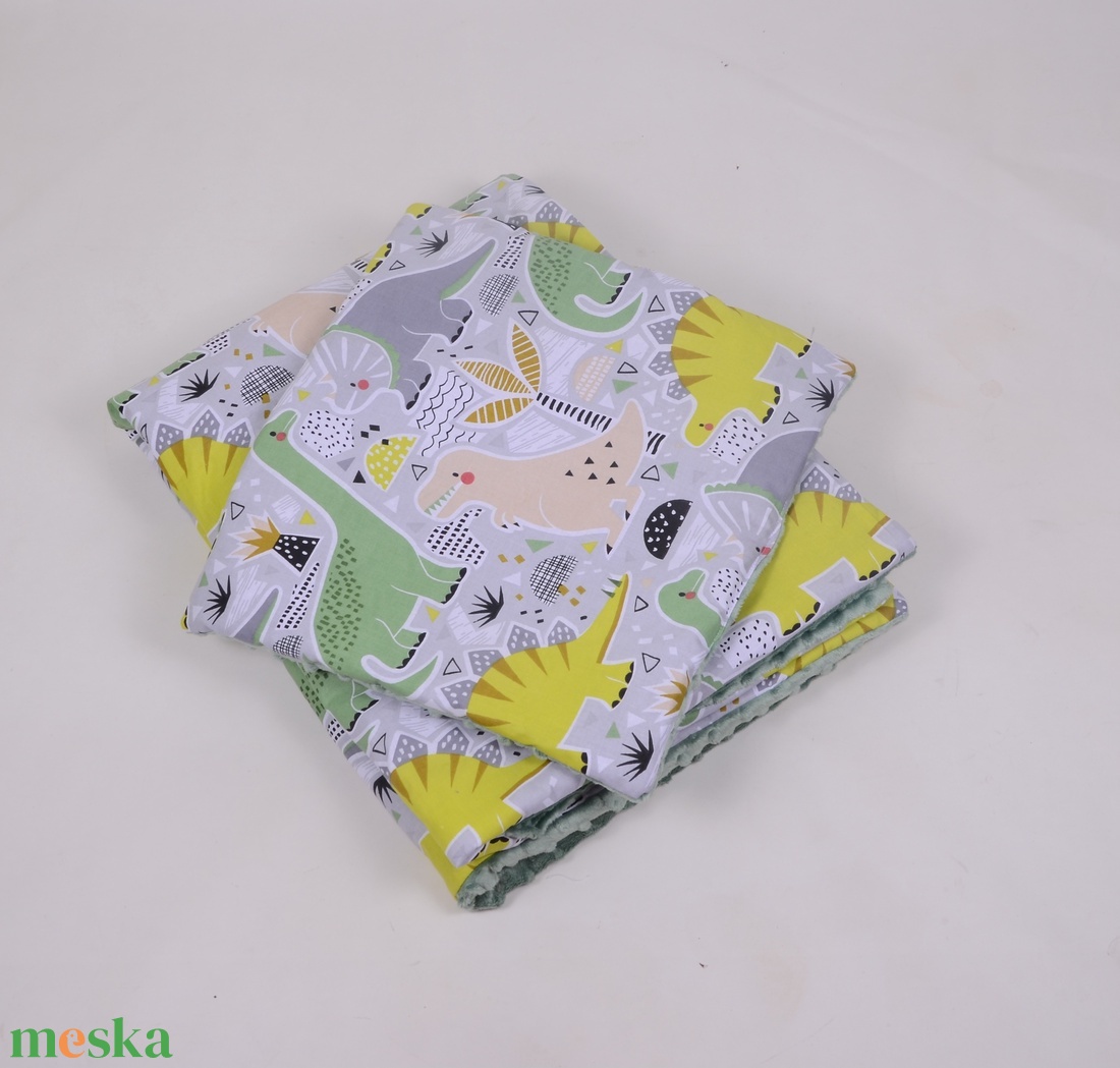 Dínó Ágynemű babának vagy oviba - játék & sport - ovis felszerelés - ovis ágynemű - Meska.hu