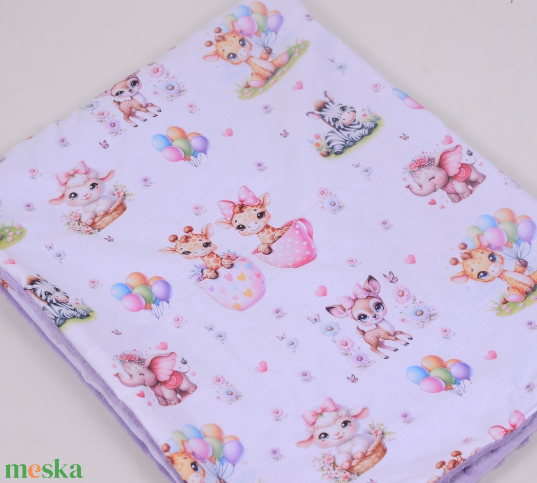 Állatok csészében Ágynemű babának vagy oviba - játék & sport - ovis felszerelés - ovis ágynemű - Meska.hu