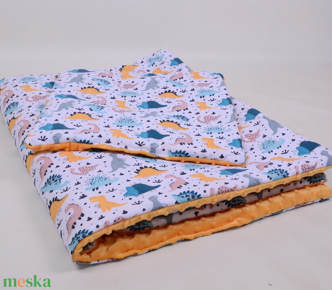 Dínó Ágynemű babának vagy oviba - játék & sport - ovis felszerelés - ovis ágynemű - Meska.hu