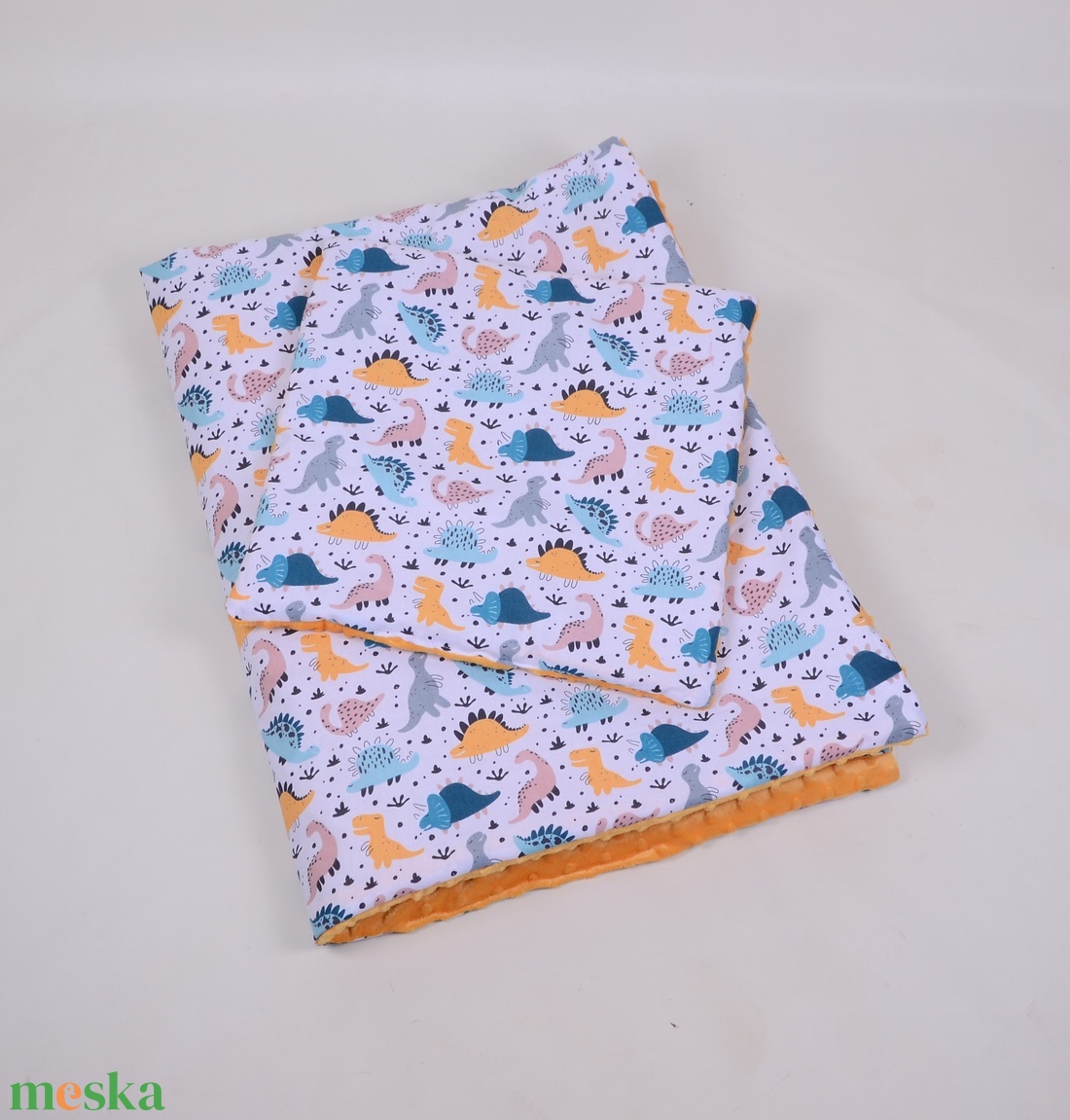 Dínó Ágynemű babának vagy oviba - játék & sport - ovis felszerelés - ovis ágynemű - Meska.hu