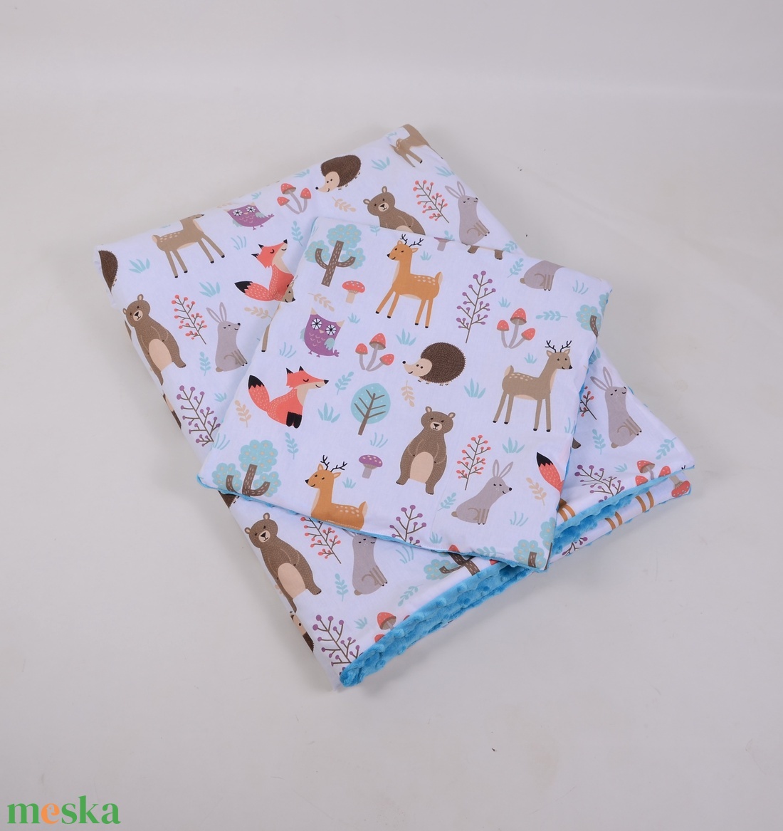 Erdei állatok Ágynemű babának vagy oviba - játék & sport - ovis felszerelés - ovis ágynemű - Meska.hu