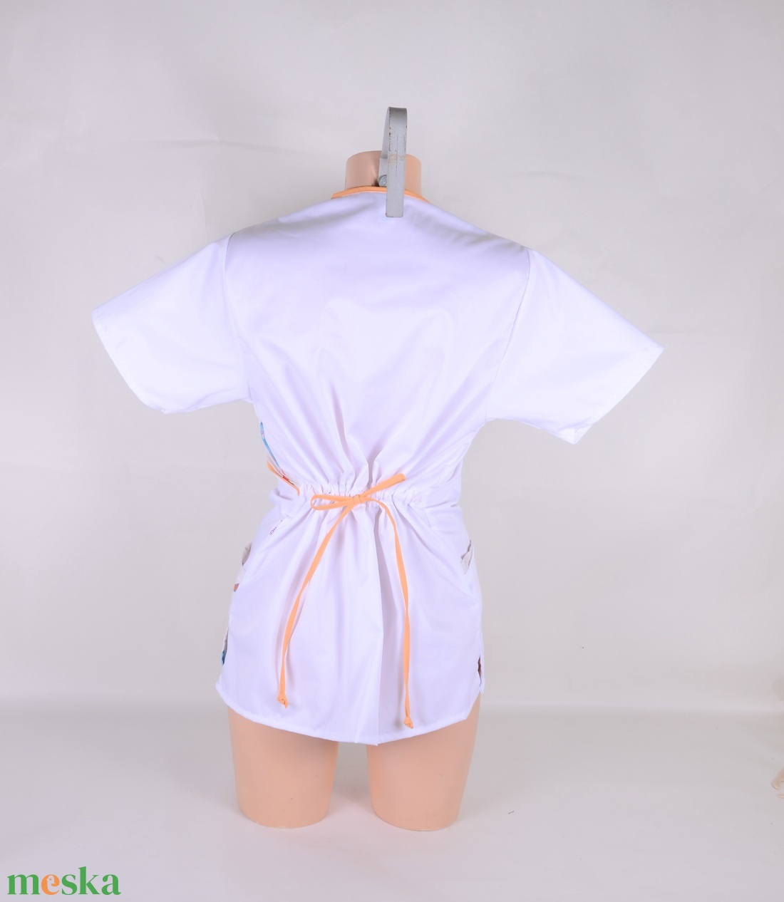 Cica mintás egészségügyi/óvónői/szépségipari munkaruha tunika és/vagy nadrág - ruha & divat - munkaruha - Meska.hu