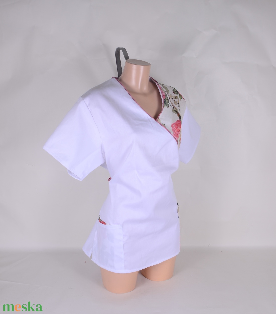 Xl tunika egészségügyi/óvónői/szépségipari munkaruha - ruha & divat - munkaruha - Meska.hu