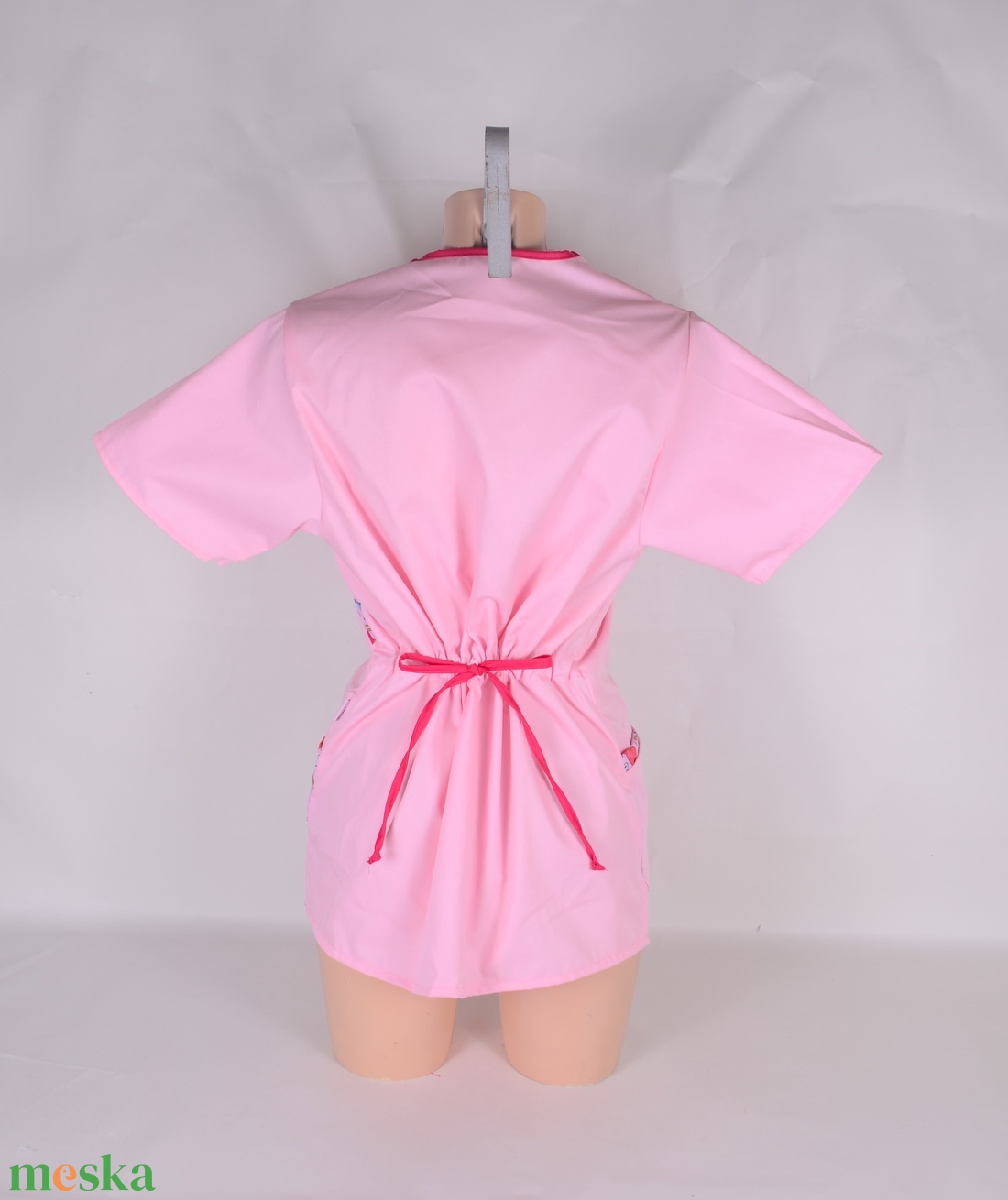 S Orvosi mintás tunika egészségügyi/óvónői/szépségipari munkaruha - ruha & divat - munkaruha - Meska.hu