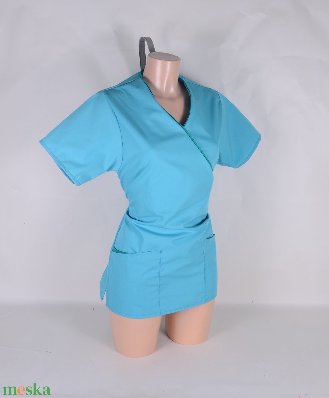 Óceán tunika egészségügyi/óvónői/szépségipari munkaruha - ruha & divat - munkaruha - Meska.hu