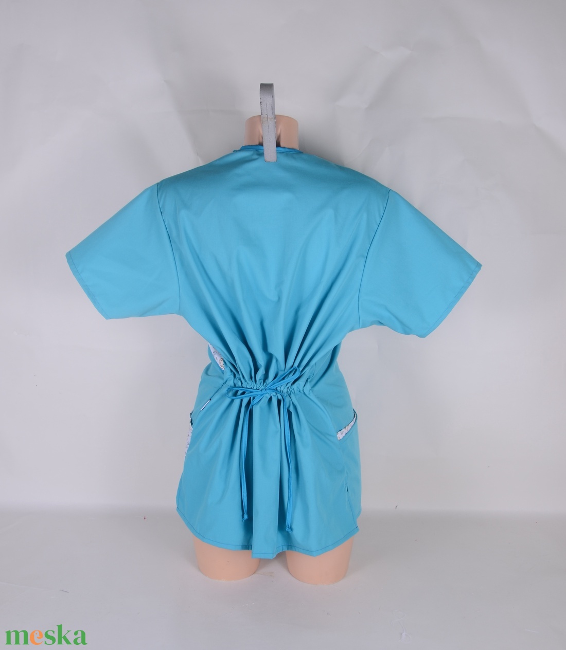 Baba mintás tunika egészségügyi/óvónői/szépségipari munkaruha - ruha & divat - munkaruha - Meska.hu