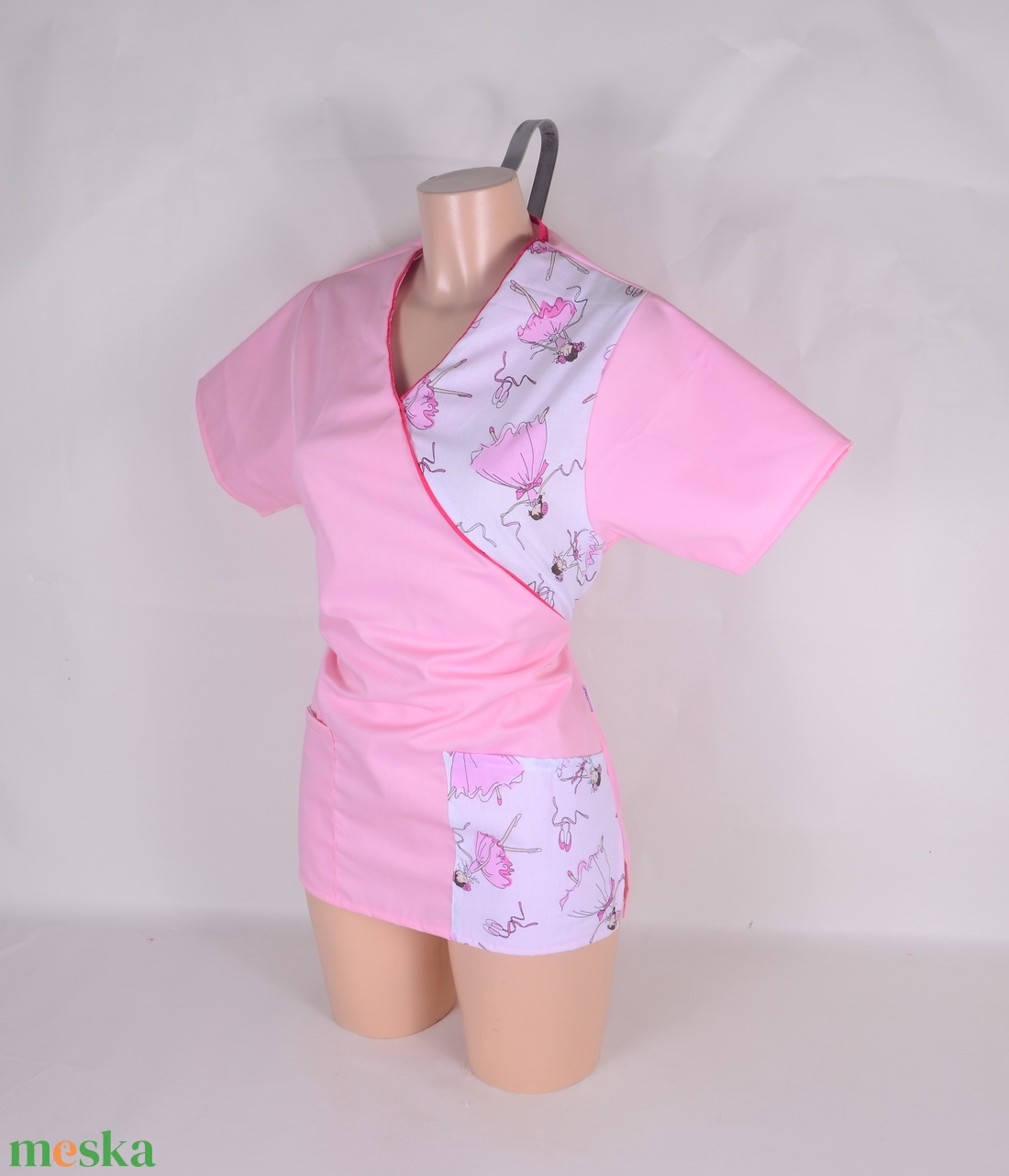 Balerina egészségügyi/óvónői/szépségipari munkaruha tunika és/vagy nadrág - ruha & divat - munkaruha - Meska.hu