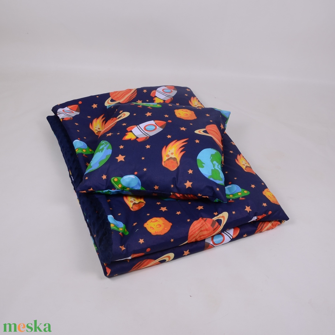 Űrhajós Ágynemű babának vagy oviba - baba - mama - baba ágynemű - babatakaró, gyerek pléd - Meska.hu