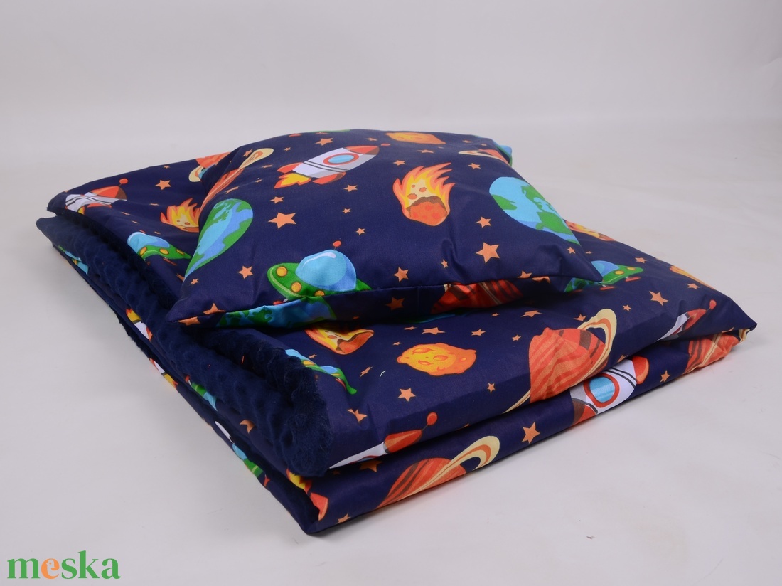 Űrhajós Ágynemű babának vagy oviba - baba - mama - baba ágynemű - babatakaró, gyerek pléd - Meska.hu