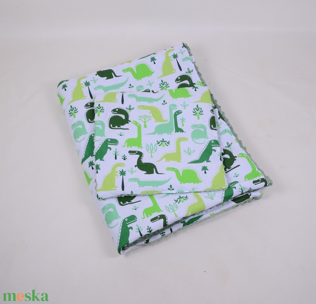 Dínó Ágynemű ovis  - játék & sport - ovis felszerelés - ovis ágynemű - Meska.hu