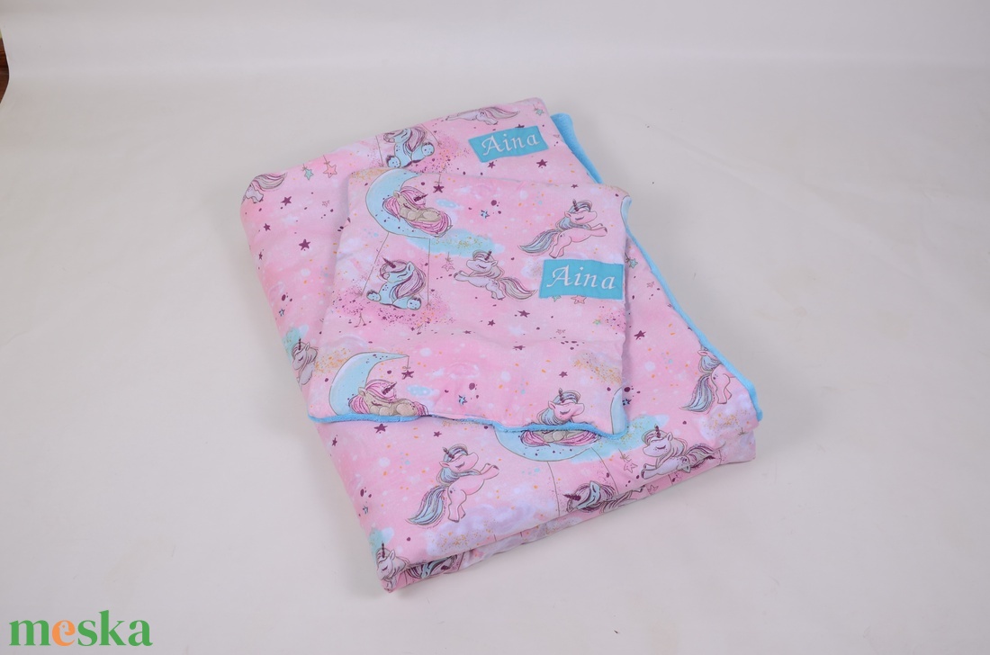 Unikornis Ágynemű babának vagy oviba - baba - mama - baba ágynemű - babatakaró, gyerek pléd - Meska.hu