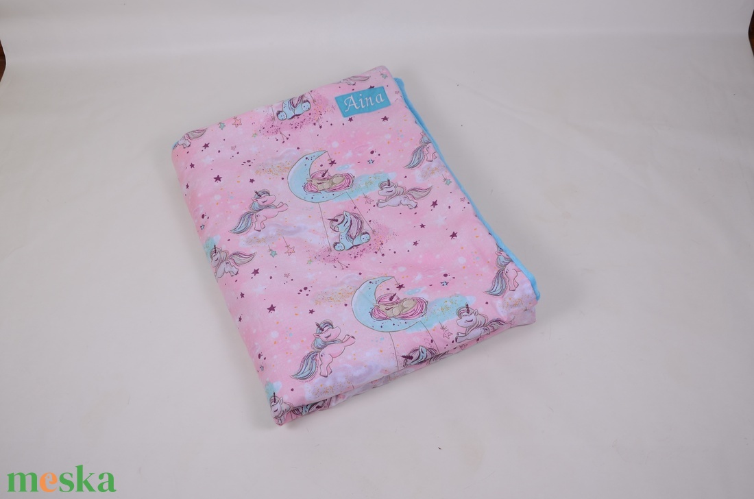 Unikornis Ágynemű babának vagy oviba - baba - mama - baba ágynemű - babatakaró, gyerek pléd - Meska.hu