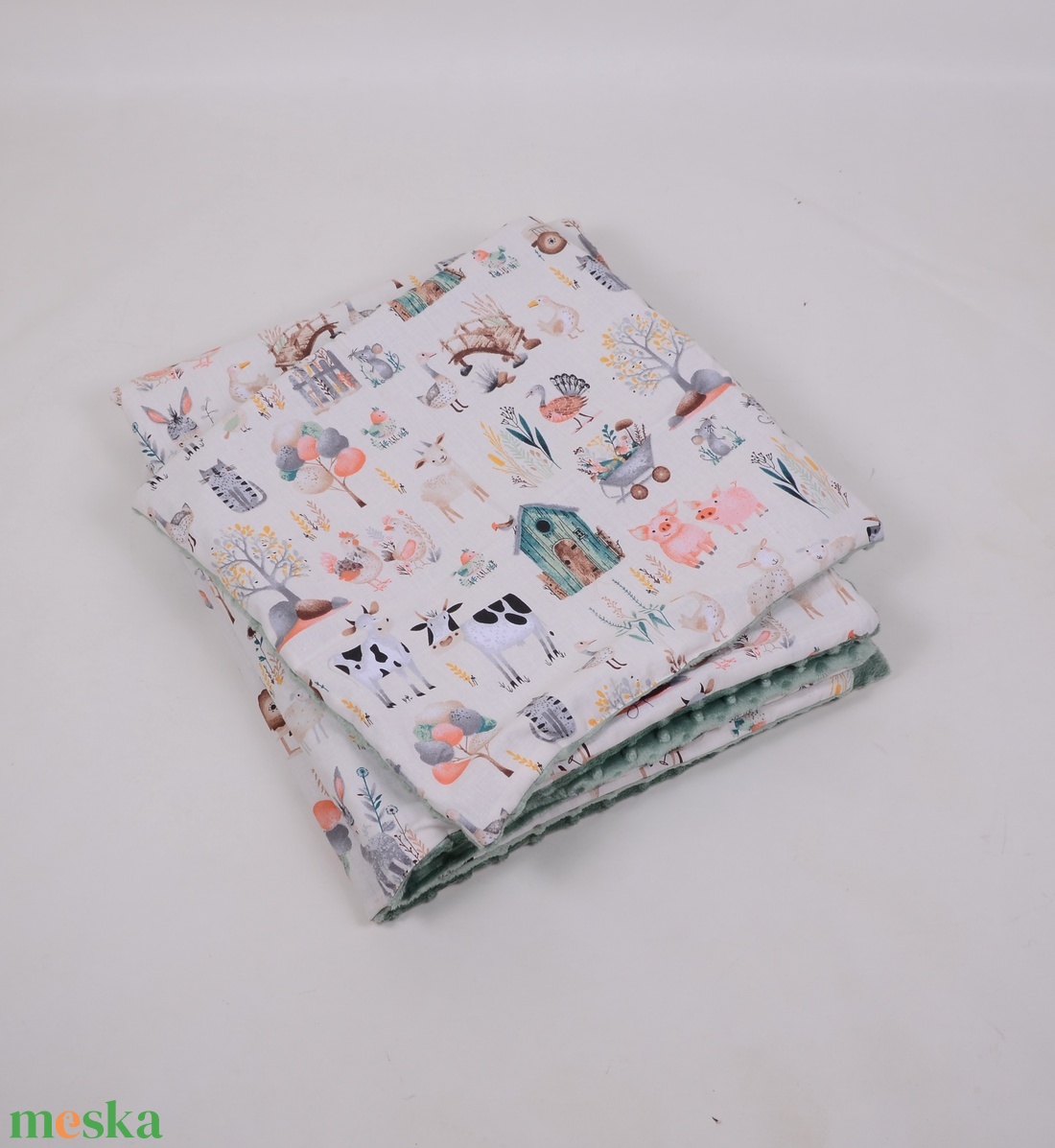 Farm / tanya Ágynemű babának vagy oviba - baba - mama - baba ágynemű - babatakaró, gyerek pléd - Meska.hu