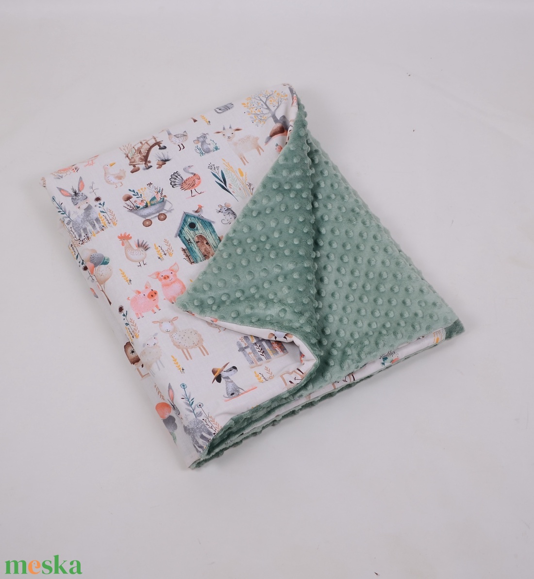 Farm / tanya Ágynemű babának vagy oviba - baba - mama - baba ágynemű - babatakaró, gyerek pléd - Meska.hu