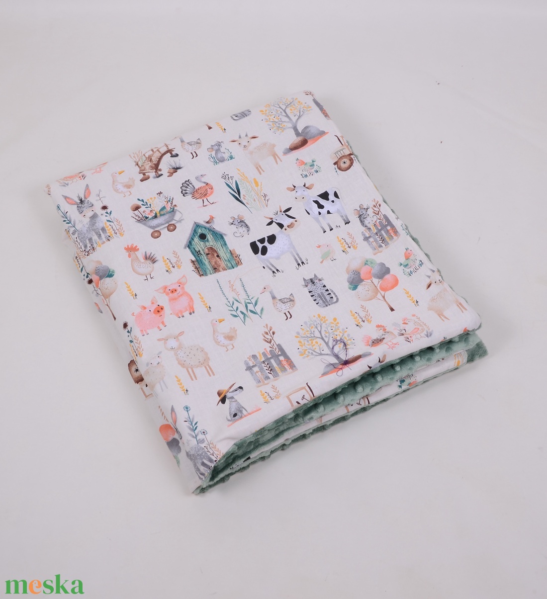 Farm / tanya Ágynemű babának vagy oviba - baba - mama - baba ágynemű - babatakaró, gyerek pléd - Meska.hu