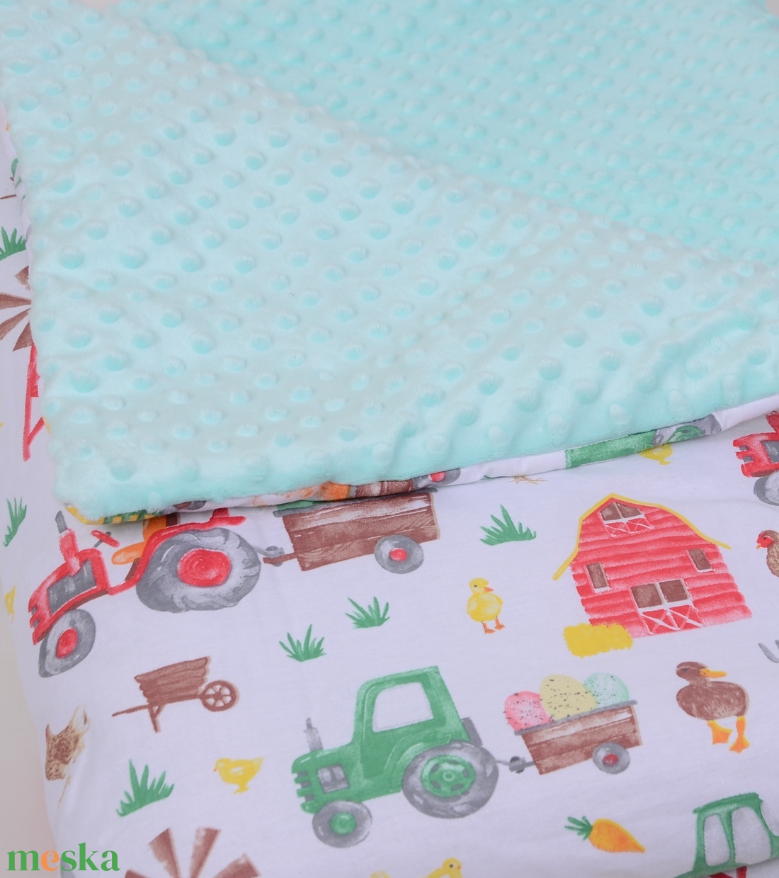 Farm / tanya Ágynemű babának vagy oviba - baba - mama - baba ágynemű - babatakaró, gyerek pléd - Meska.hu