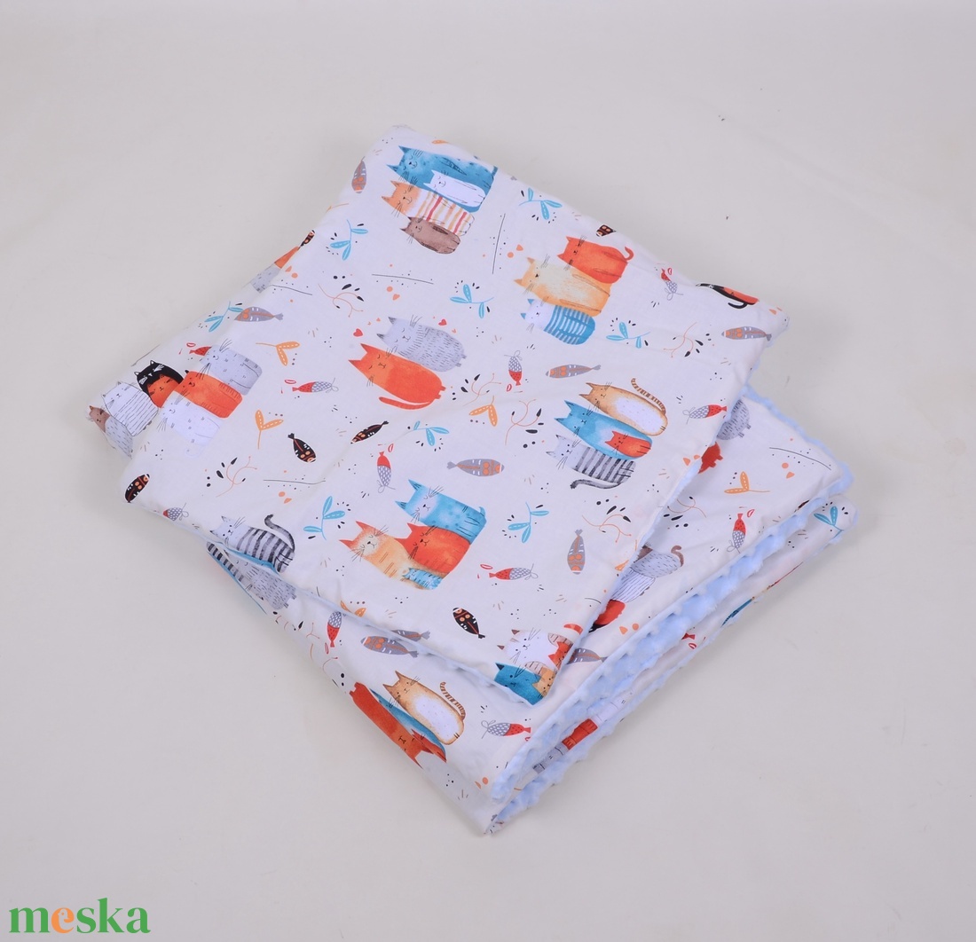 Cica Ágynemű babának vagy oviba - baba - mama - baba ágynemű - babatakaró, gyerek pléd - Meska.hu