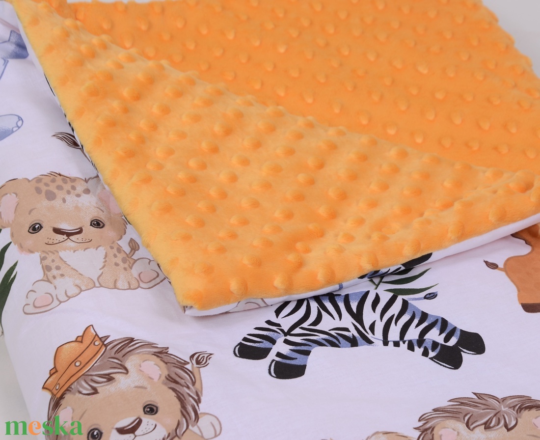 Oroszlán Ágynemű babának vagy oviba - baba - mama - baba ágynemű - babatakaró, gyerek pléd - Meska.hu