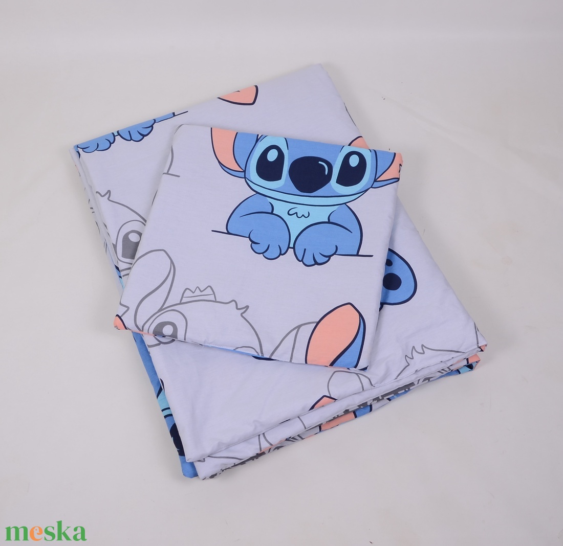 Stitch Ágynemű oviba - baba - mama - baba ágynemű - babatakaró, gyerek pléd - Meska.hu