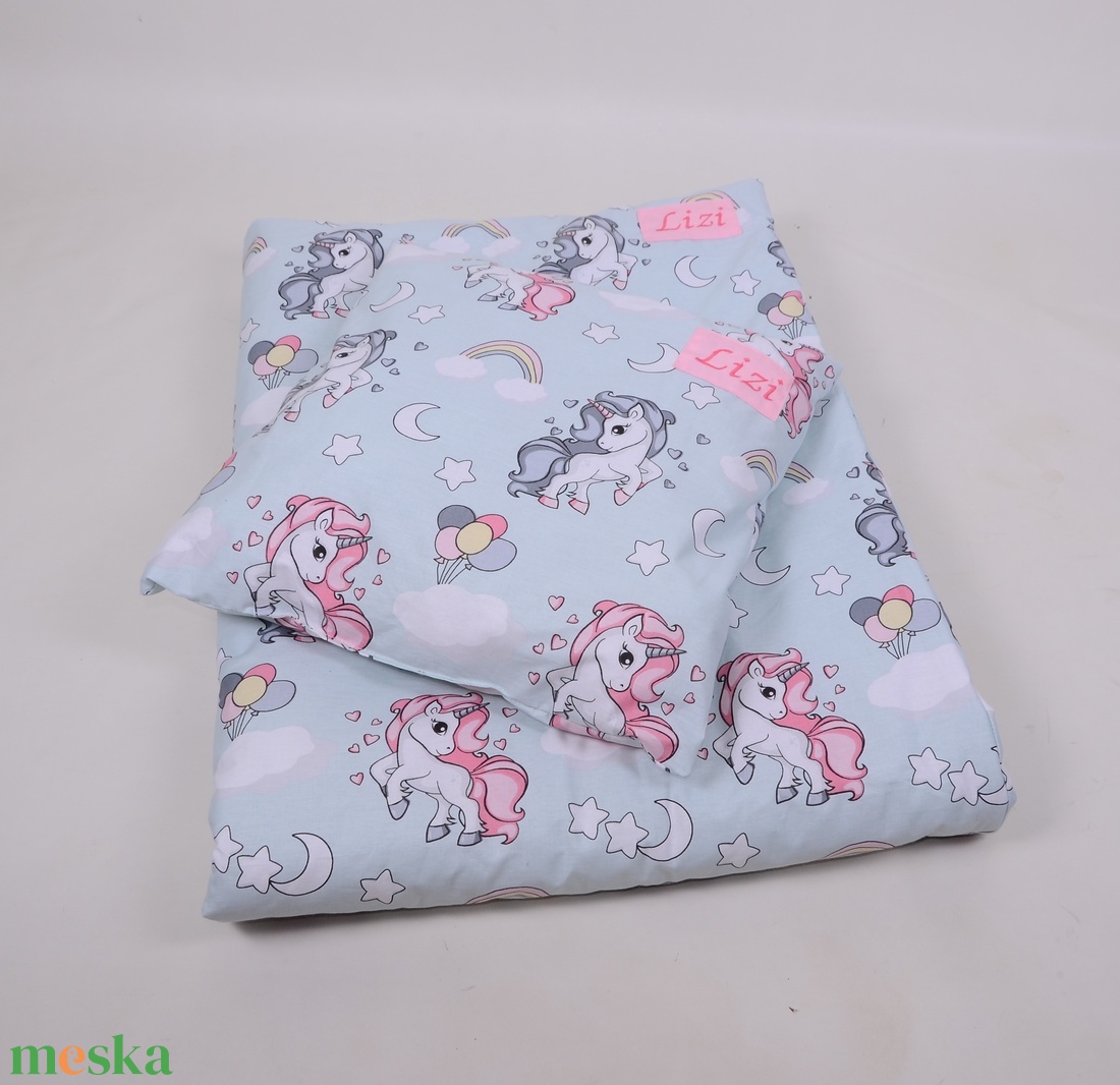 Unikornis Ágynemű babának vagy oviba - baba - mama - baba ágynemű - babatakaró, gyerek pléd - Meska.hu