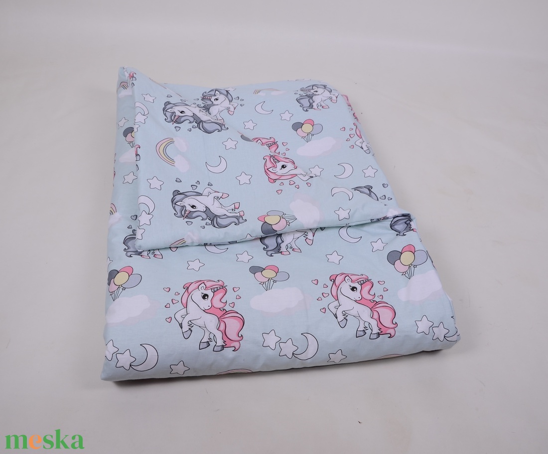 Unikornis Ágynemű babának vagy oviba - baba - mama - baba ágynemű - babatakaró, gyerek pléd - Meska.hu