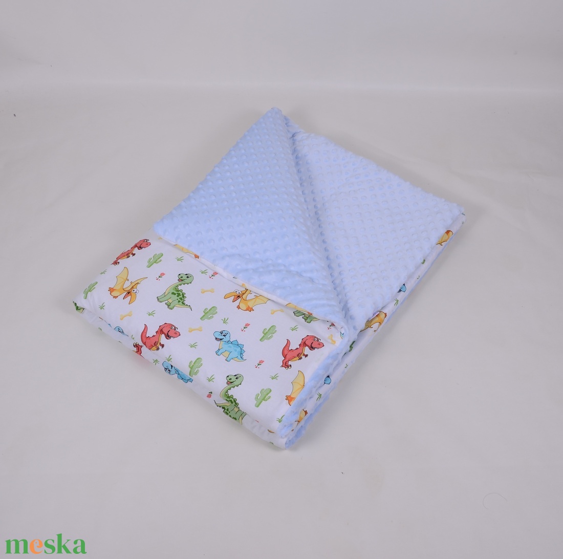 Dínó Ágynemű babának vagy oviba - baba - mama - baba ágynemű - babatakaró, gyerek pléd - Meska.hu