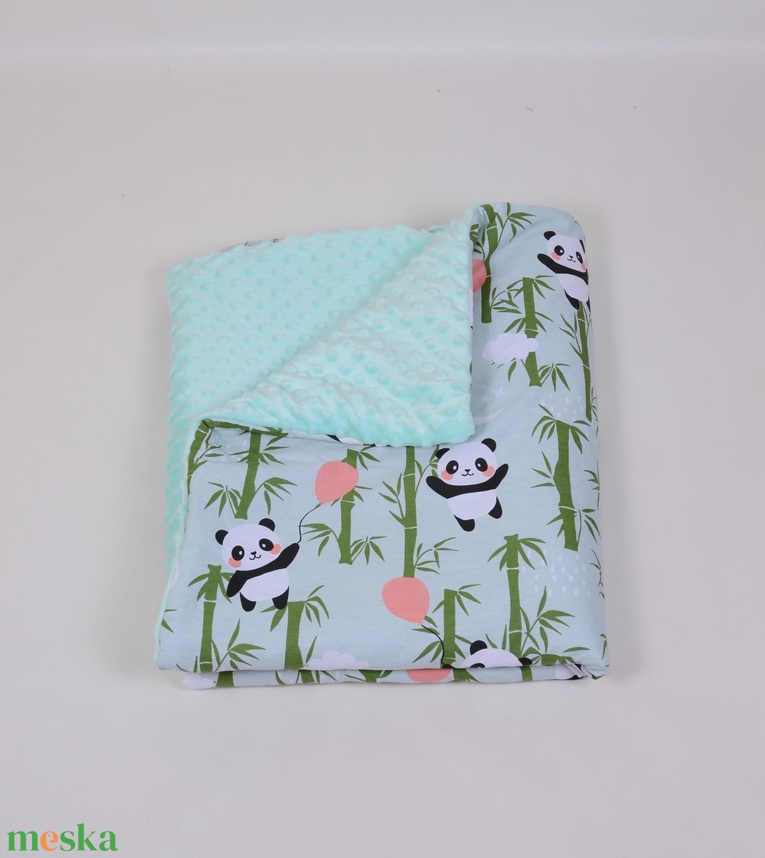 Panda Ágynemű babának vagy oviba - baba - mama - baba ágynemű - babatakaró, gyerek pléd - Meska.hu