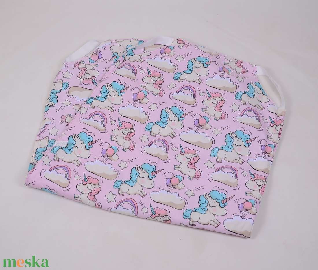 Unikornis Mintás Bélelt ovis/bölcsi derékalj/ lepedő  - játék & sport - ovis felszerelés - ovis ágynemű - Meska.hu