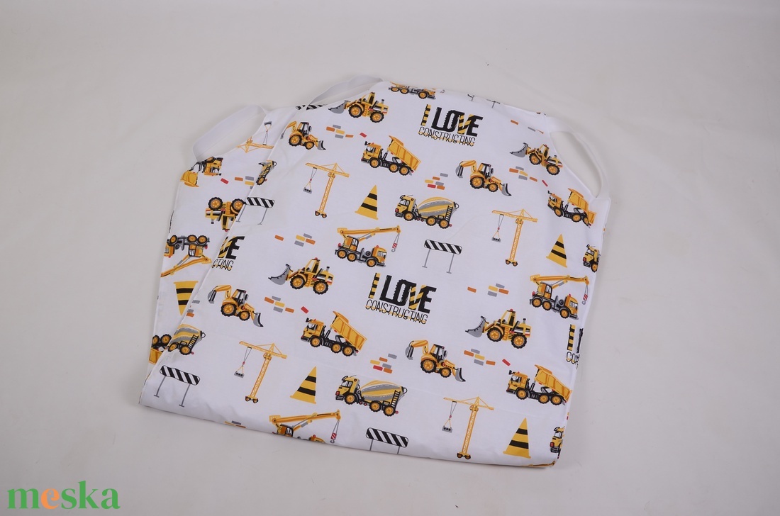 Munkagépek Mintás Bélelt ovis/bölcsi derékalj/ lepedő  - játék & sport - ovis felszerelés - ovis ágynemű - Meska.hu
