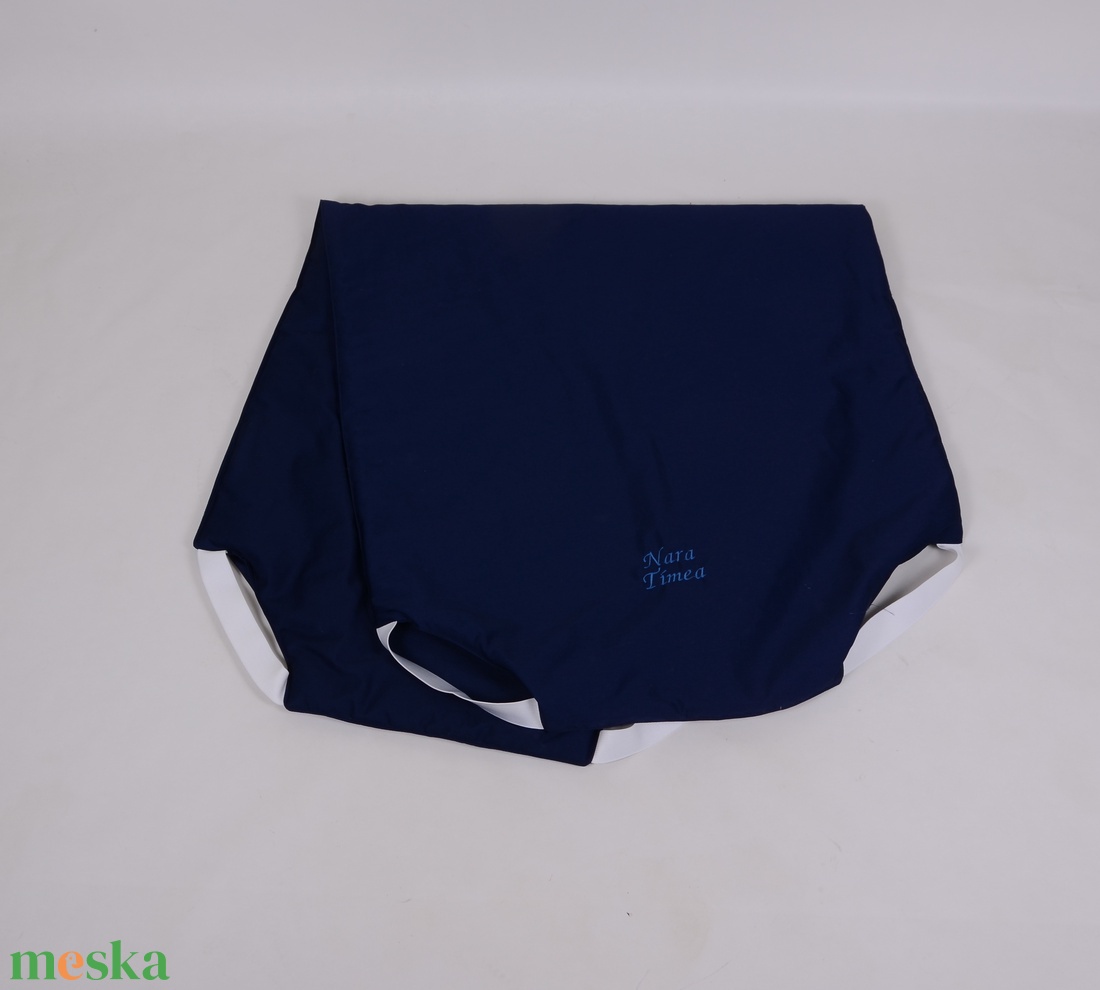 Sötétkék Bélelt ovis/bölcsi derékalj/ lepedő  - játék & sport - ovis felszerelés - ovis ágynemű - Meska.hu