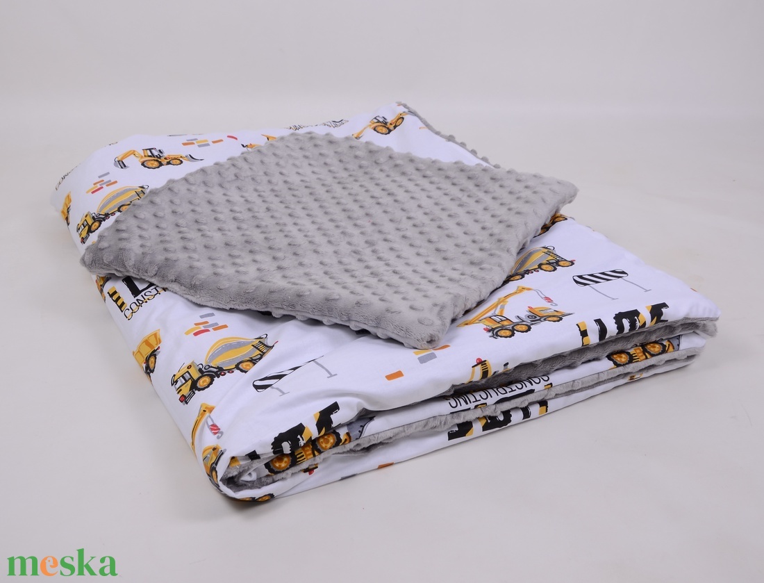 Munkagépek Ágynemű babának vagy oviba - baba - mama - baba ágynemű - babatakaró, gyerek pléd - Meska.hu