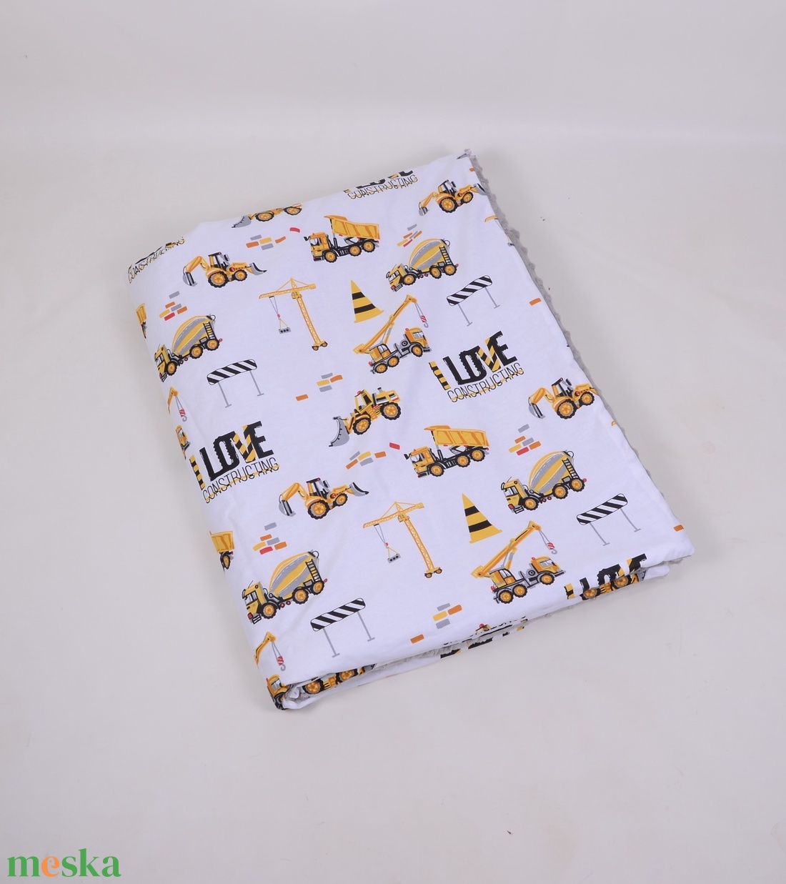 Munkagépek Ágynemű babának vagy oviba - baba - mama - baba ágynemű - babatakaró, gyerek pléd - Meska.hu