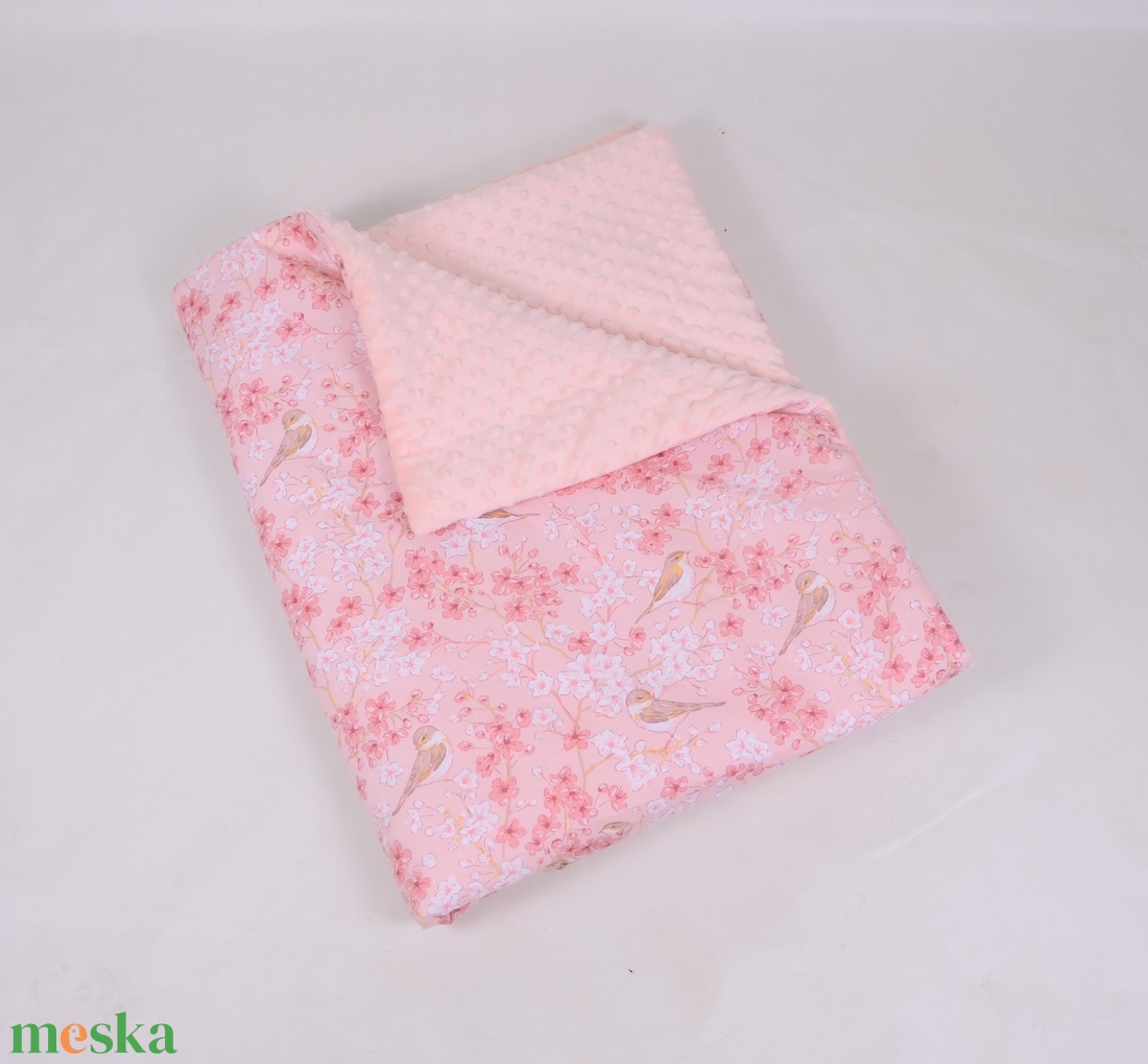 Madár és cseresznyevirág Ágynemű ovis  - játék & sport - ovis felszerelés - ovis ágynemű - Meska.hu