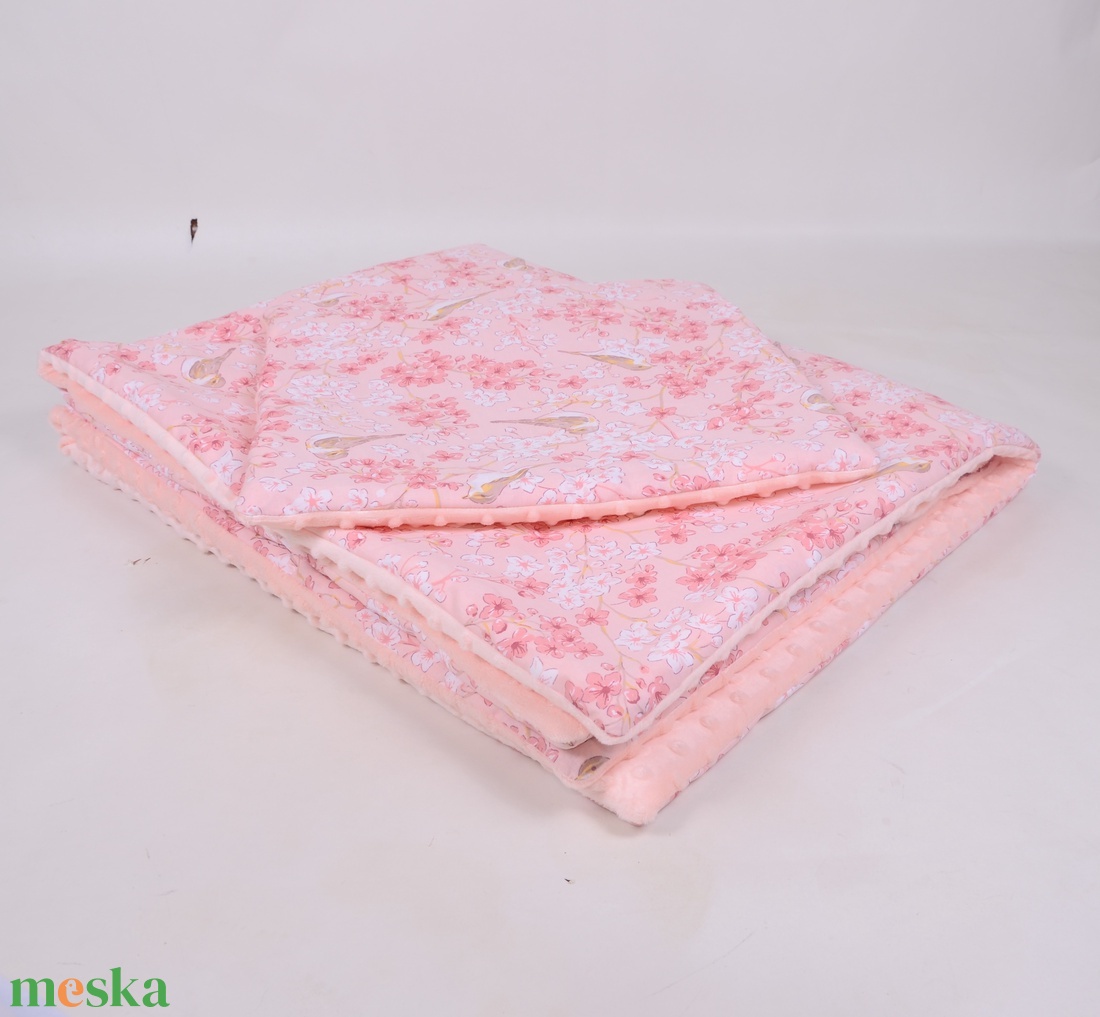 Madár és cseresznyevirág Ágynemű ovis  - játék & sport - ovis felszerelés - ovis ágynemű - Meska.hu