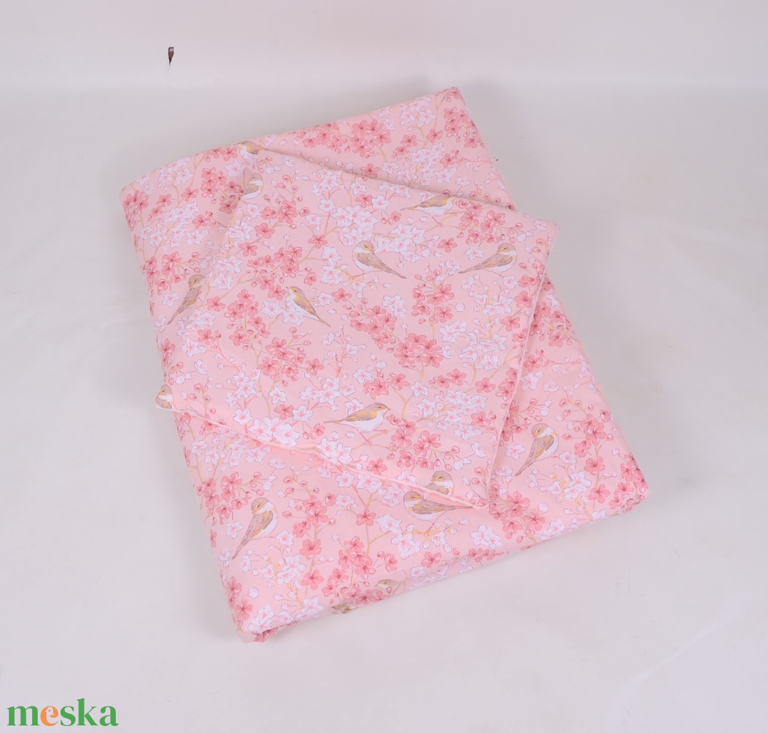 Madár és cseresznyevirág Ágynemű ovis  - játék & sport - ovis felszerelés - ovis ágynemű - Meska.hu