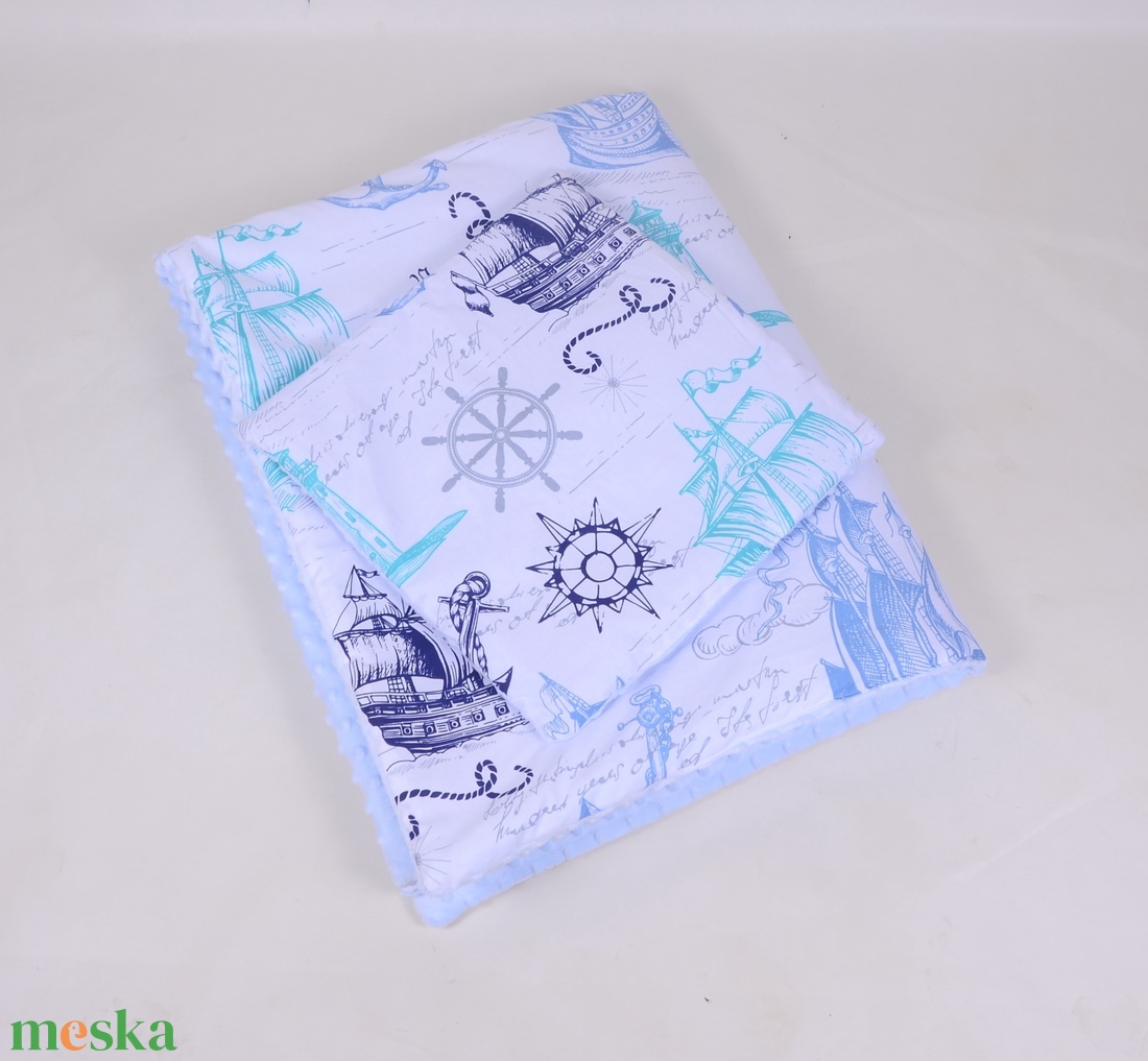 Hajó Ágynemű ovis  - játék & sport - ovis felszerelés - ovis ágynemű - Meska.hu